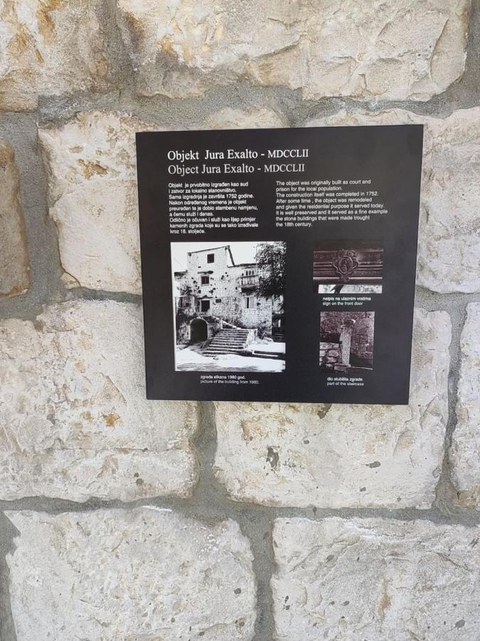 Studios Kadena Trogir - 18Th Century Stone House Kültér fotó