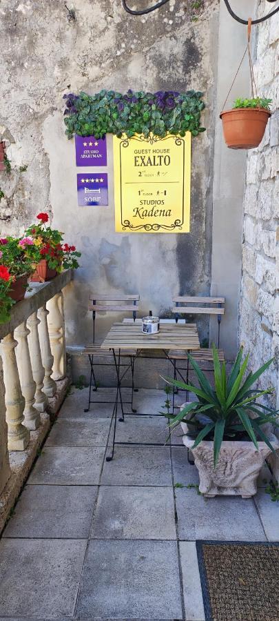 Studios Kadena Trogir - 18Th Century Stone House Kültér fotó
